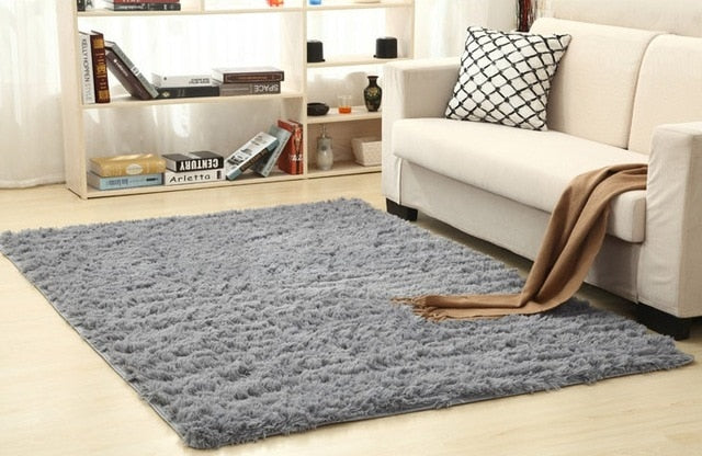 Fluffy Mats Faux Fur Silky Rugs