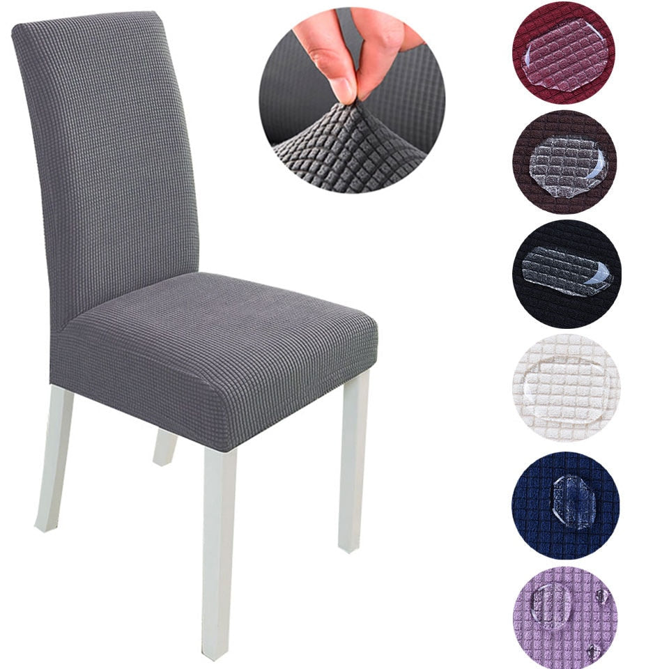 Elastic Spandex Seat Chair Cover For Dining Room