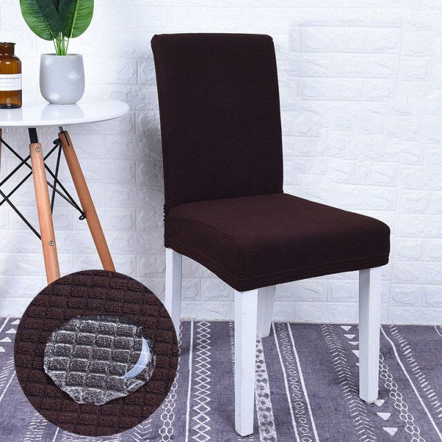 Elastic Spandex Seat Chair Cover For Dining Room