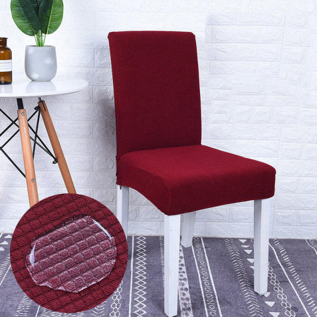 Elastic Spandex Seat Chair Cover For Dining Room
