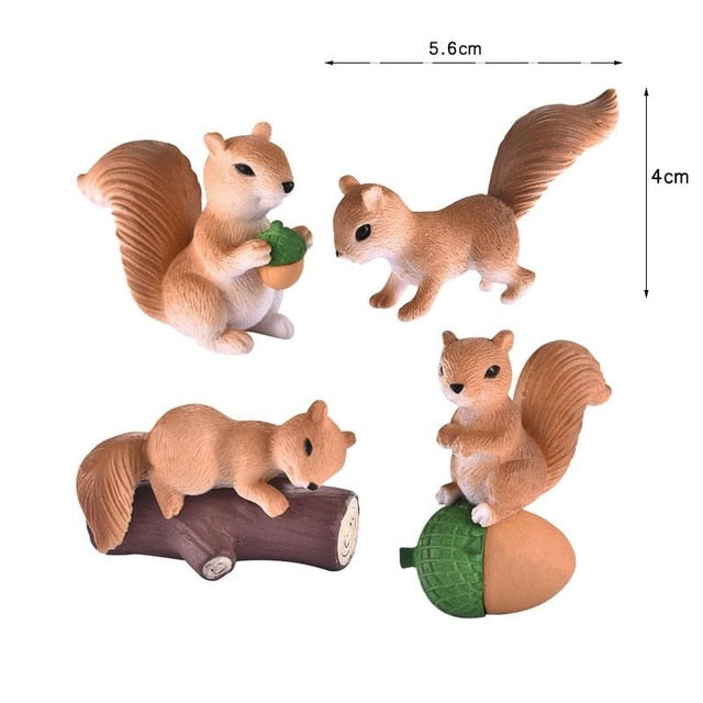 Cute Panda Moss Micro Landscape Figurine