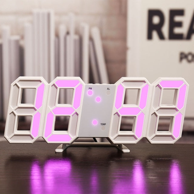 LED Digital Backlight Table Clocks