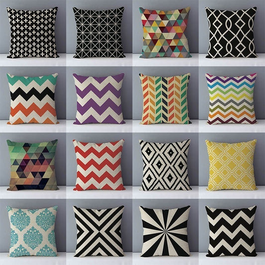 Quality Cozy Popular geometric Couch Cushion