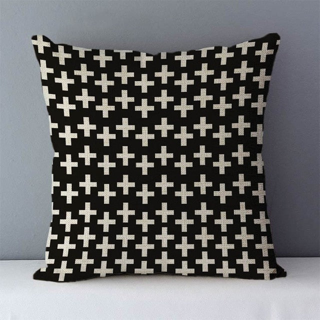 Quality Cozy Popular geometric Couch Cushion