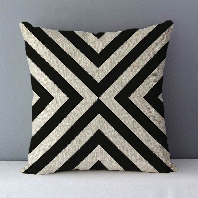 Quality Cozy Popular geometric Couch Cushion