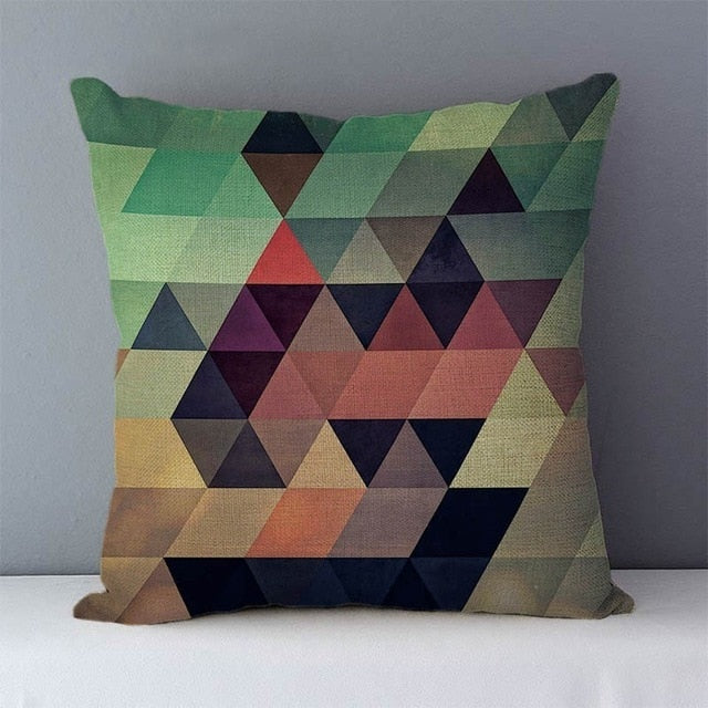 Quality Cozy Popular geometric Couch Cushion