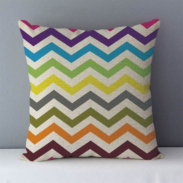 Quality Cozy Popular geometric Couch Cushion