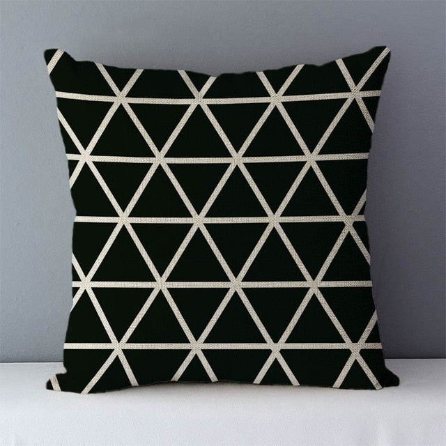 Quality Cozy Popular geometric Couch Cushion