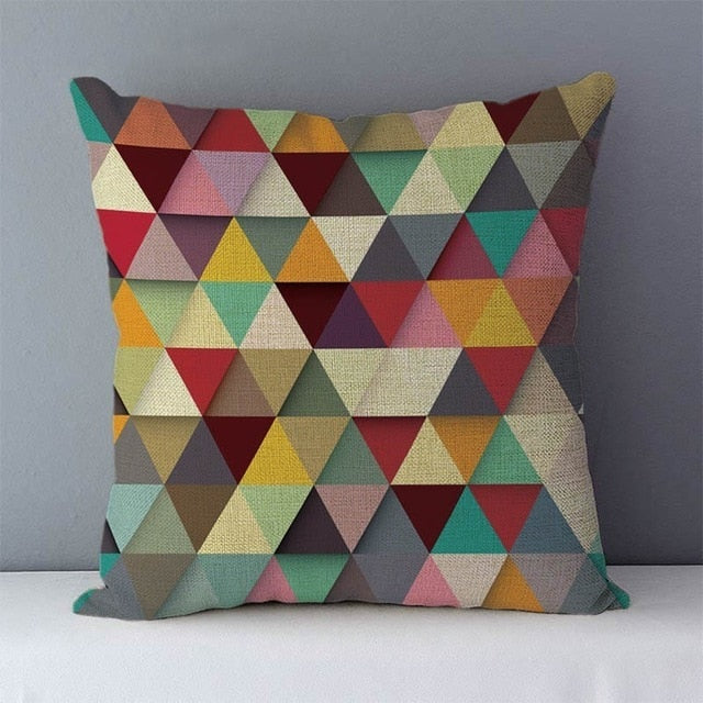 Quality Cozy Popular geometric Couch Cushion