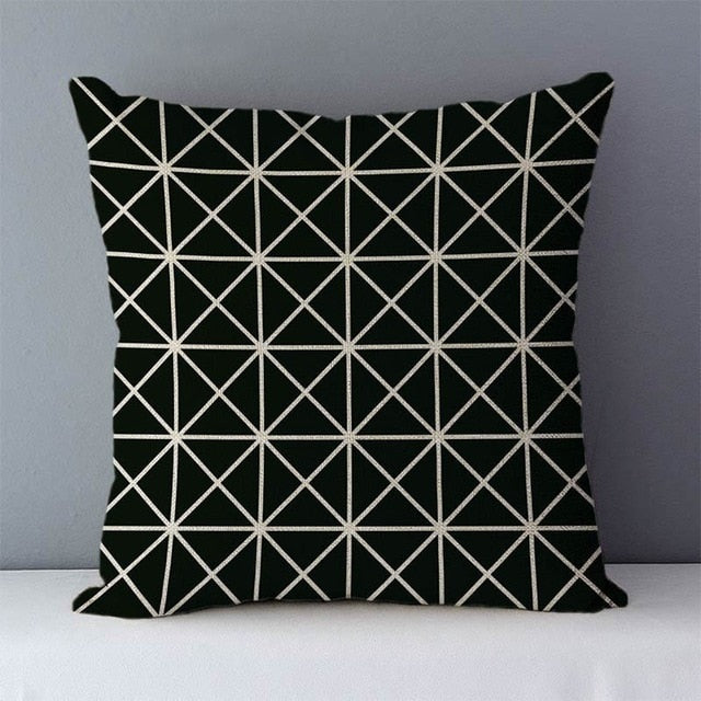 Quality Cozy Popular geometric Couch Cushion