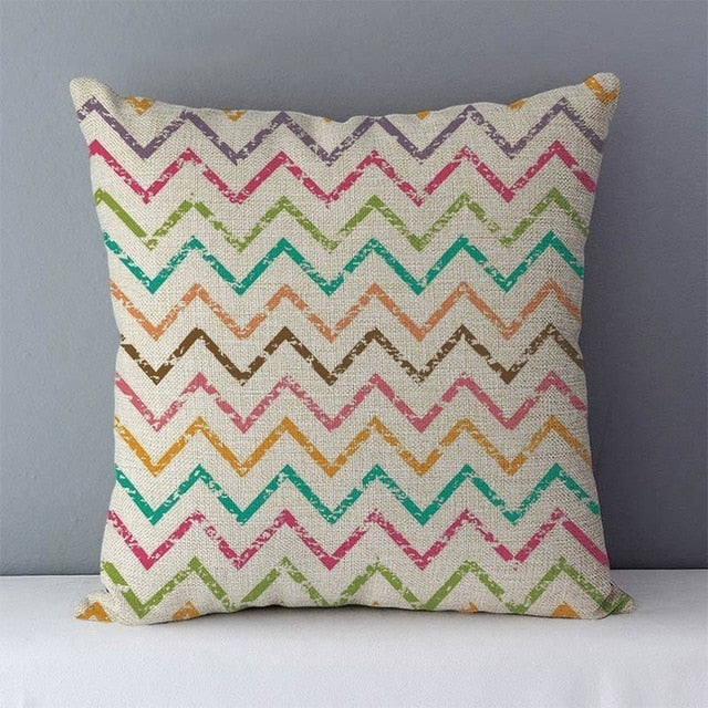 Quality Cozy Popular geometric Couch Cushion