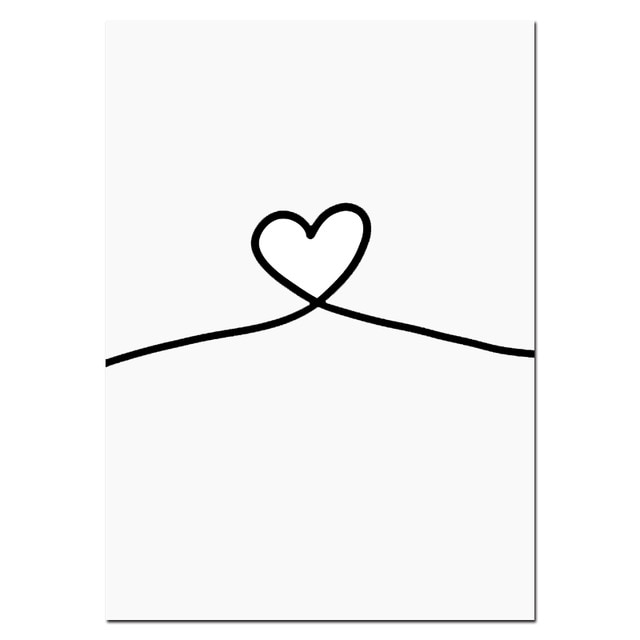 Sweet Love Wall Art Canvas Poster Painting