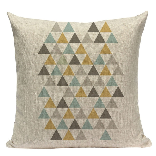 Custom Throw Pillow Covers Geometric