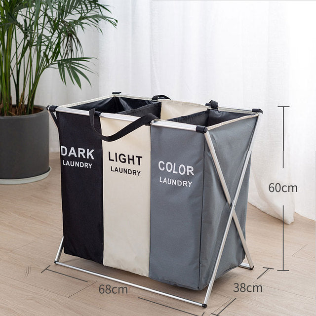 Foldable Laundry Basket Organizer Collapsible Folding Basket