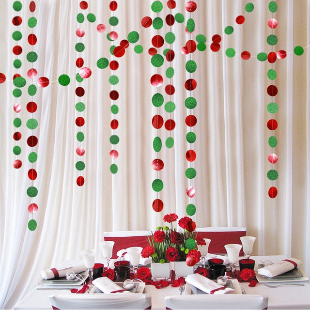 Party Decoration Paper Garlands Supplies