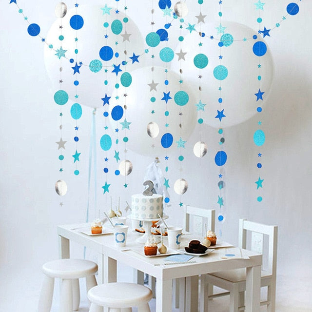 Party Decoration Paper Garlands Supplies