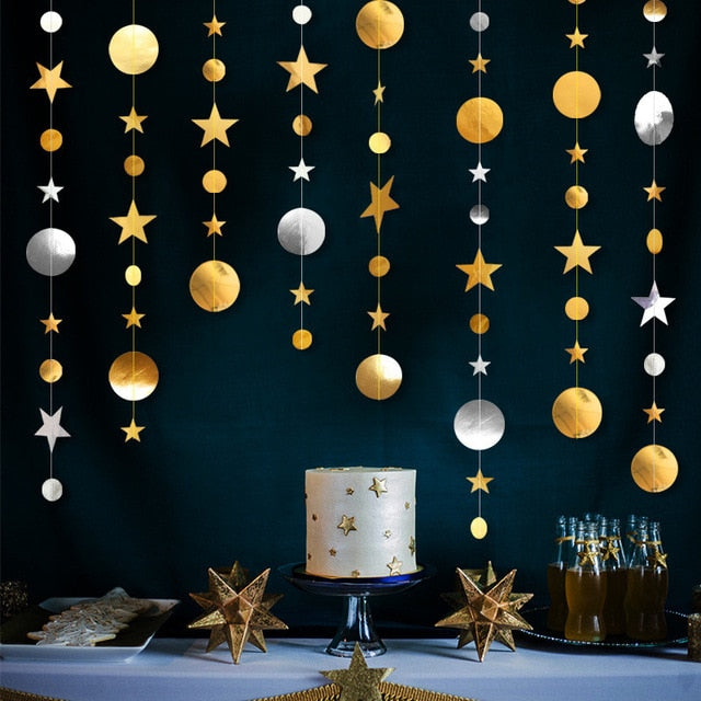 Party Decoration Paper Garlands Supplies