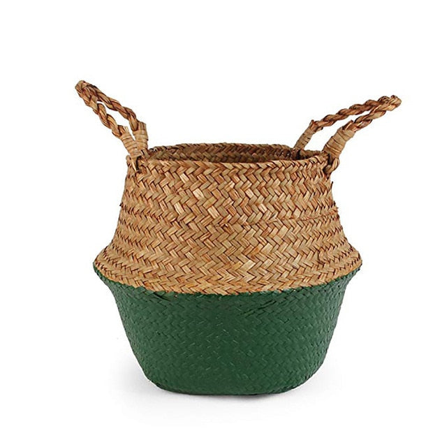 Storage baskets laundry seagrass baskets