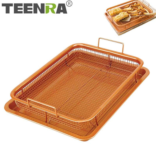 Copper Baking Trays Oil Frying Pan