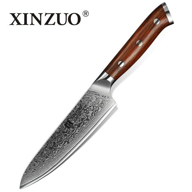 3 Pieces Pro Kitchen Knife Sets Damascus Stainless Steel