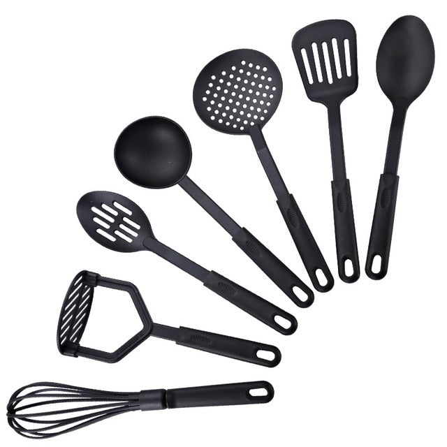 7 to 13 Pieces Heat Resistant Nylon Cookware Set