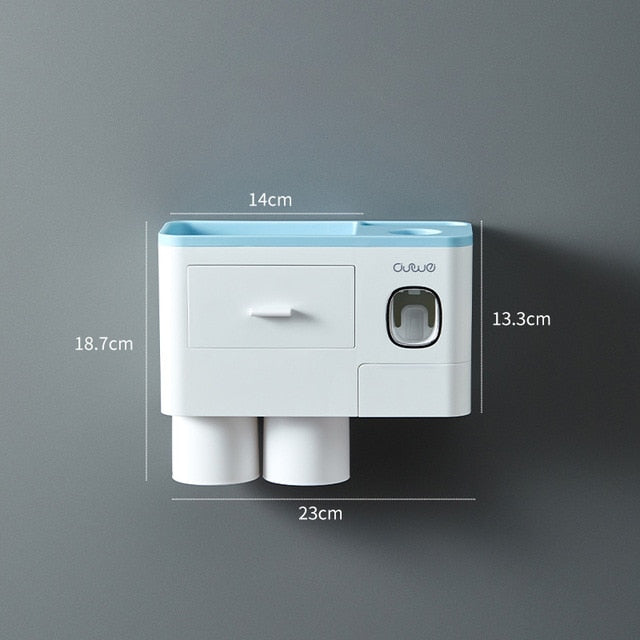 Toothbrush Holder Automatic Dispenser