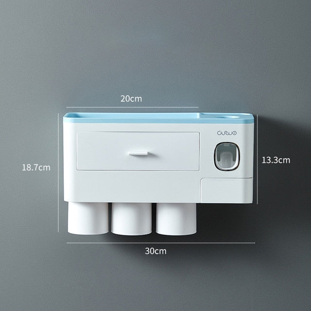 Toothbrush Holder Automatic Dispenser