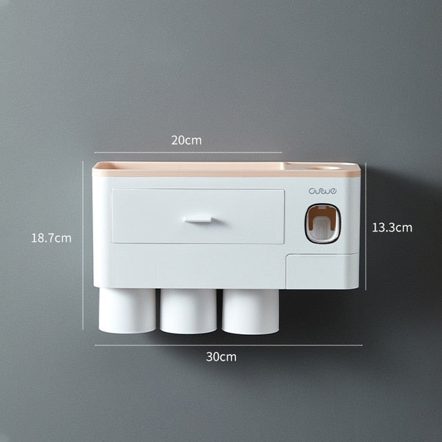 Toothbrush Holder Automatic Dispenser