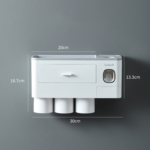 Toothbrush Holder Automatic Dispenser
