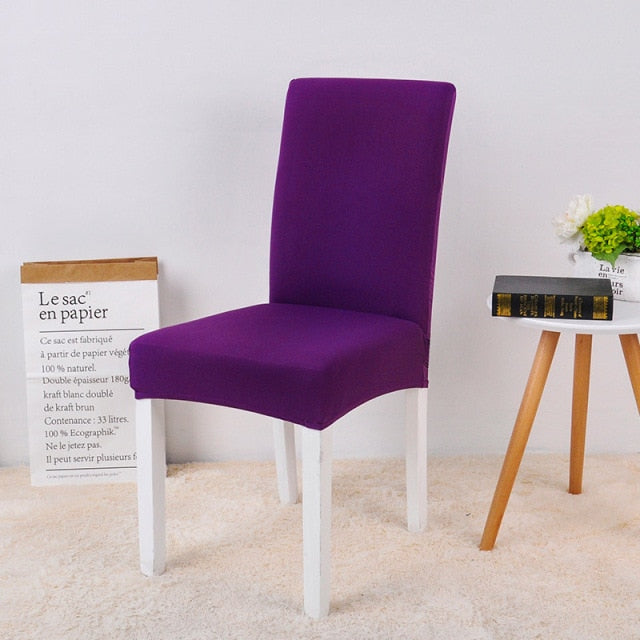 Stretch Spandex Chair Cover For Dining Room