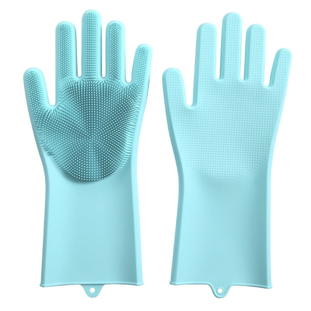 Magic Dishwashing Silicone Gloves