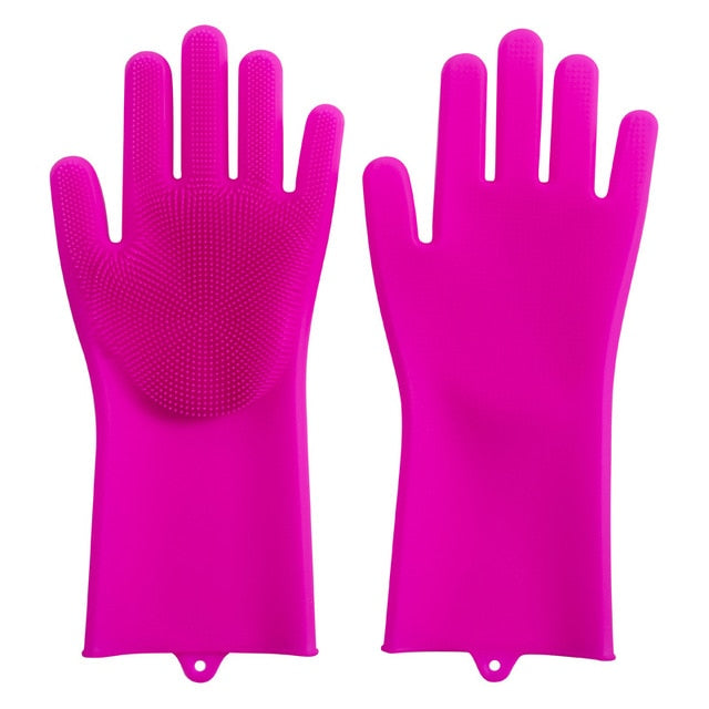 Magic Dishwashing Silicone Gloves