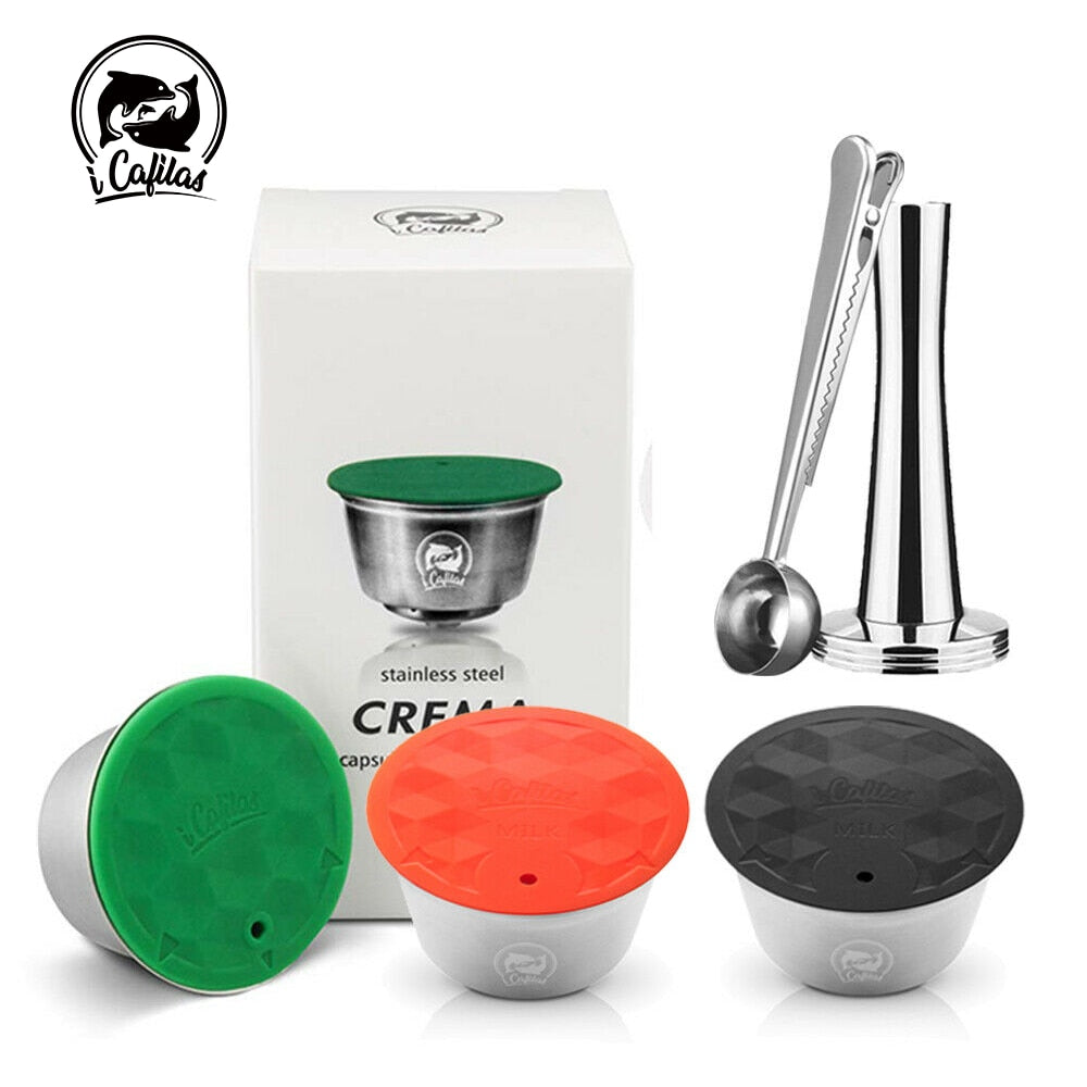 Reusable Coffee Capsule Lid Tamper