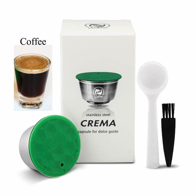 Reusable Coffee Capsule Lid Tamper