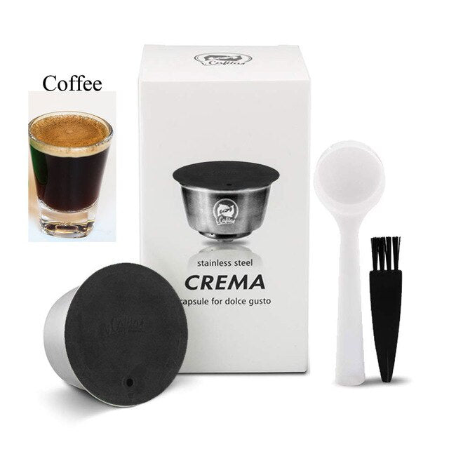 Reusable Coffee Capsule Lid Tamper