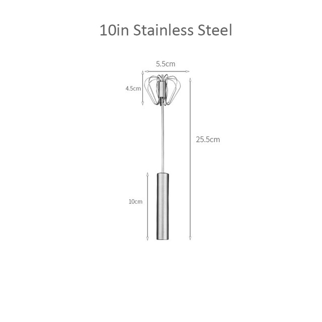 Semi-automatic Egg Beater Whisk