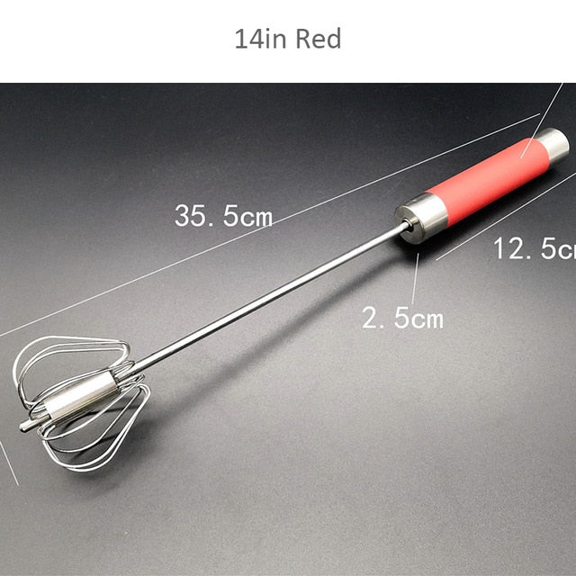 Semi-automatic Egg Beater Whisk