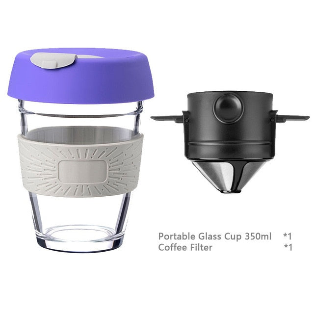 Coffee Filter Portable Drip Holder Funnel