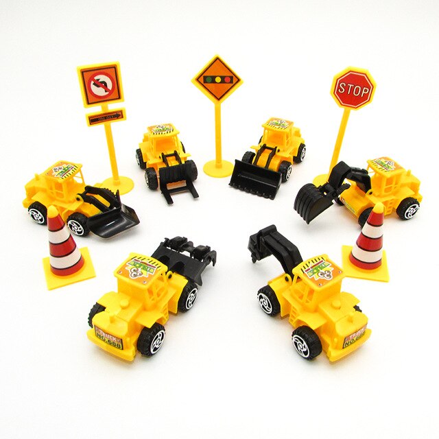 Vehicle Party Decorations Tableware Set
