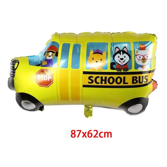 Vehicle Party Decorations Tableware Set