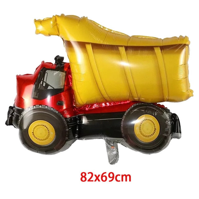 Vehicle Party Decorations Tableware Set