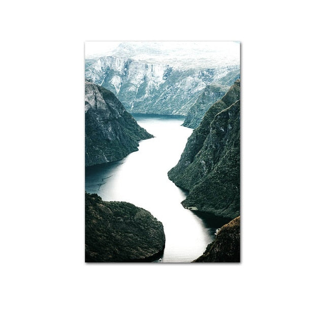 Scandinavian Travel Landscape Painting