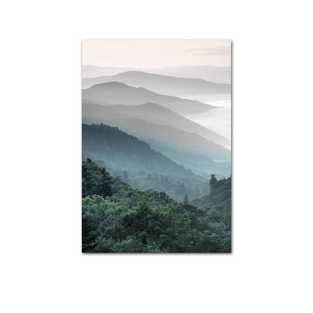 Scandinavian Travel Landscape Painting