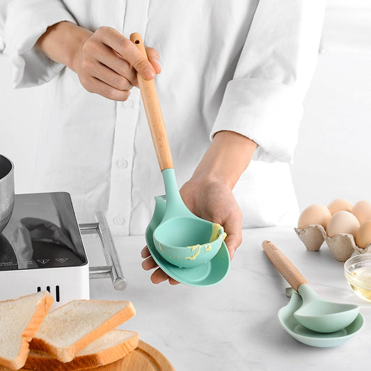 Silicone Insulation Spoon Rest Heat Resistant Placemat