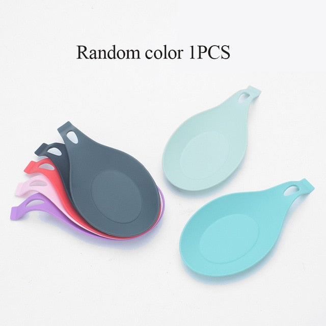 Silicone Insulation Spoon Rest Heat Resistant Placemat
