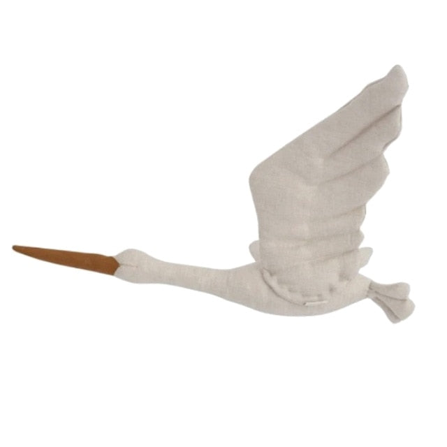 Wall Hanging Swan Plush Nursery Room