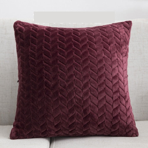 Soft Plush Decorative Pillows Pillow Case