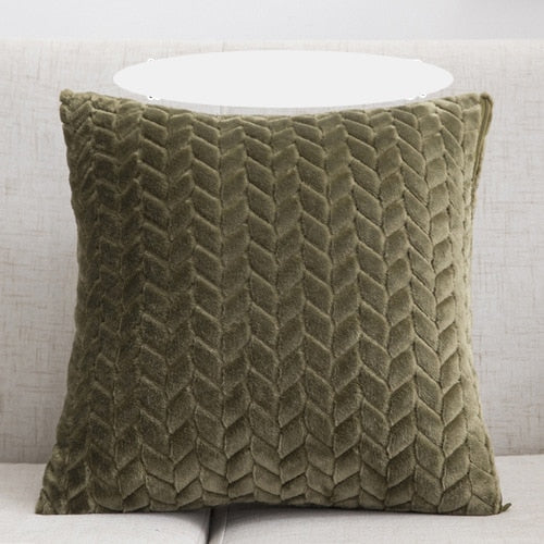 Soft Plush Decorative Pillows Pillow Case