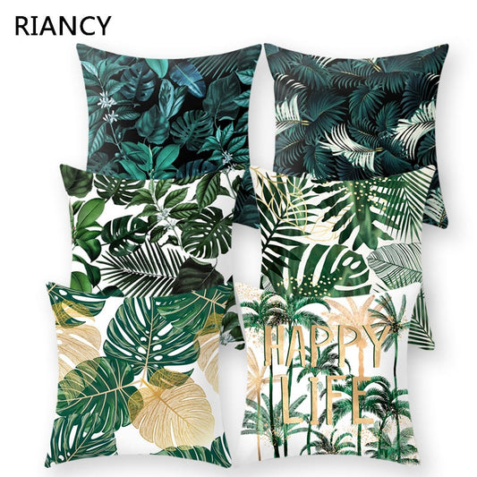 Polyester Cushion Cover Throw Pillow