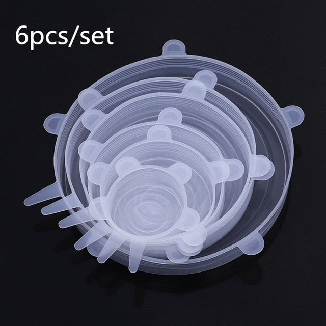 Reusable Silicon Stretch Lids Food Wrap